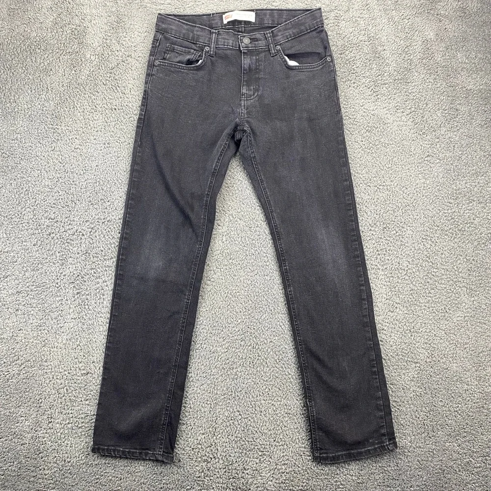 Levis 511 Performance Slim Mens Black Jeans W28 L30 REG Denim‎ Pants